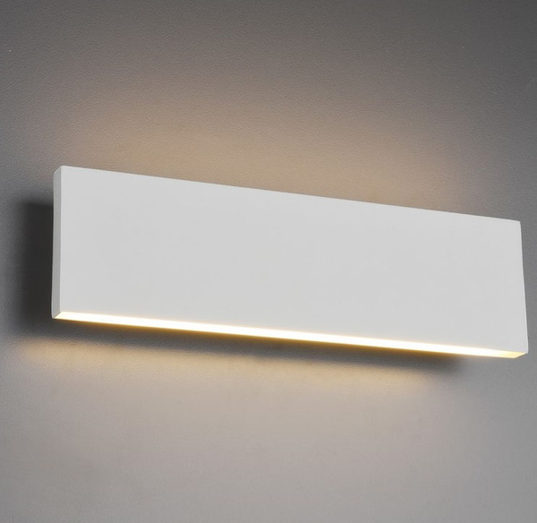 Biała lampa ścienna TERMINUS DL931225172 kinkiet LED 12W 3000K do holu