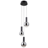 Lampa wisząca Strela PND-34378-3S-BK LED 45W 3000K czarny przydymiony