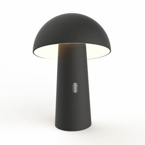 Bezprzewodowa lampka stołowa Shitake LUMSTK025NXWLNW King Home LED 7,5W 3000K IP44 grzyb czarny