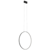 Lampa wisząca ring Circolo 10861 Nowodvorski LED 21W 4000K czarna biała