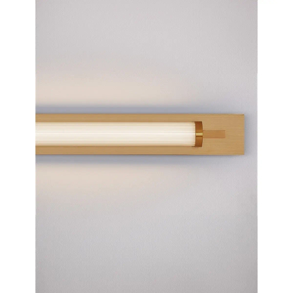 Naścienna lampa łazienkowa FELORNA LE45688 LED 13W 3000K IP44 złota