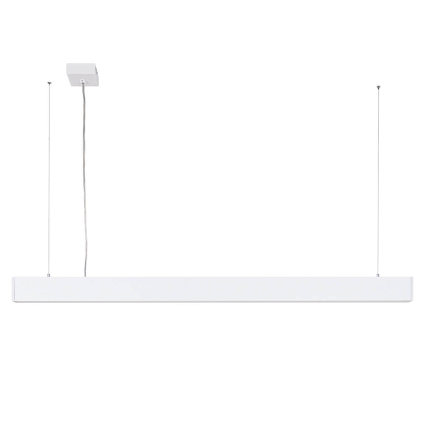 Ledowa lampa wisząca Traversi PRD-5470-086-WH-830-PN Italux 26W 3000K biała