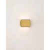 Kinkiet ścienny prostokątny do jadalni LORANCA LE45564 LED 10W 3000K złota