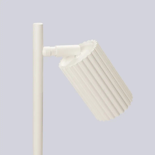 Gabinetowa lampa nocna KARBON SL.1605 z wtyczką ryflowana beżowa