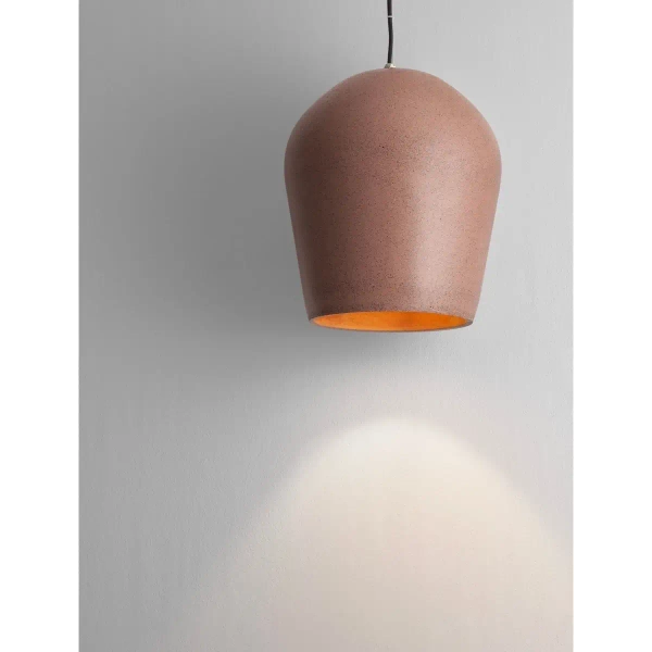 Łazienkowa owalna lampa PLONZIE LE45287 12W IP55 czerwony