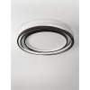 Futurystyczny Lampa sufitowa TELVIRA LE45502 LED 33W 3000K czarny