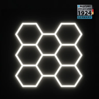 Sufitowa lampa geometryczna HEX-565-Y15-V13-PS1 LED 336W 4000K IP54 biała