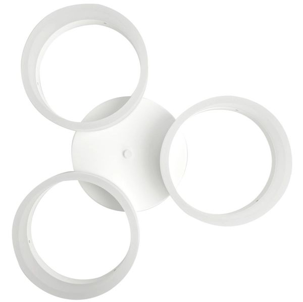 Plafon LAMPA sufitowa RING ML166 Milagro futurystyczna OPRAWA pierścienie rings LED 36W 4000K białe