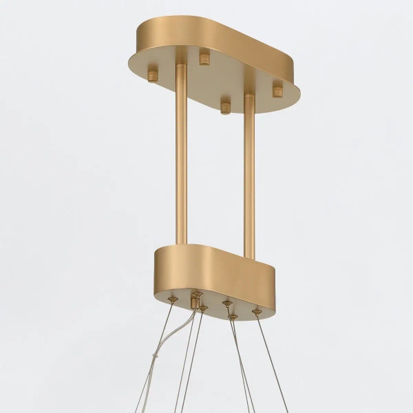 Wisząca lampa nad wyspę Vivien QN-VIVIEN-P-L-BG LED 40W 3000K złota