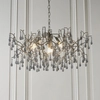 Salonowa lampa wisząca L&-190301 Light& gałązki srebrna dymiona