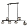 Molekułowa lampa wisząca Spiral SPI6422-01 kule balls przydymione czarne
