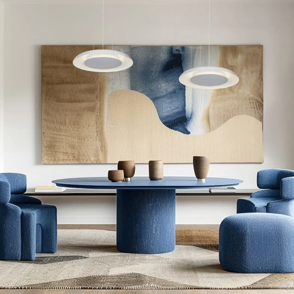 Lampa wisząca nad blatem Piattino ML1813 LED 30W 3000-6000K biały