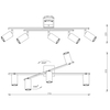 Regulowana lampa sufitowa VANTOS DL532612400 sticks do salonu czarna
