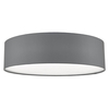 Sypialniana lampa sufitowa CIERRO CIE5039 okragła szary