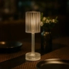 Lampa stołowa z akumulatorem Simple ML2289 LED 1W CCT przezroczysta