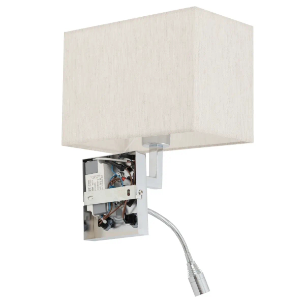 Naścienna lampa do jadalni HOTEL MOOD 11785 LED 2,2W 4000K kremowa chrom