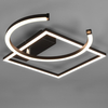 Regulowana LAMPA sufitowa PIVOT R62162132 RL Light metalowa OPRAWA plafon LED 23W 3000K pierścień ruchomy plafoniera czarna mat