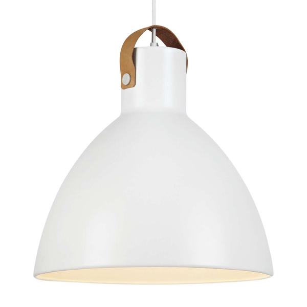 LAMPA wisząca EAGLE 106551 Markslojd metalowa OPRAWA zwis kopuła biała