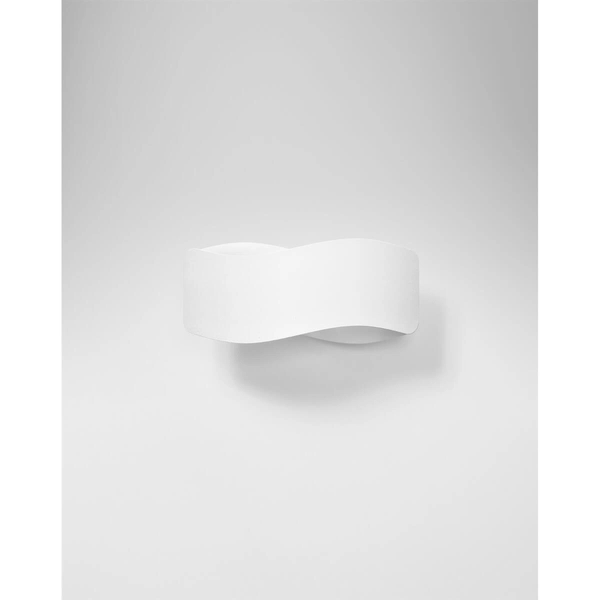 Metalowa lampa ścienna SL.1017 biały kinkiet do sypialni