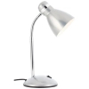 Biurkowa lampka z regulacją Allison 99063/58 na peszlu srebrny