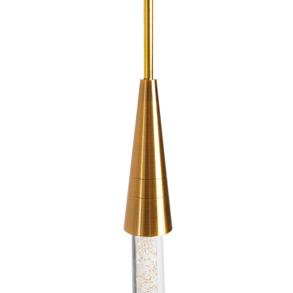 Zwisająca lampa Melted ABIGALI-CLN3X3WW Abigali LED 3W 3000K sopel złota