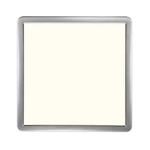 Kwadratowy plafon OJA 2015066133 LED 14,5W 3000-4000K IP54 chrom
