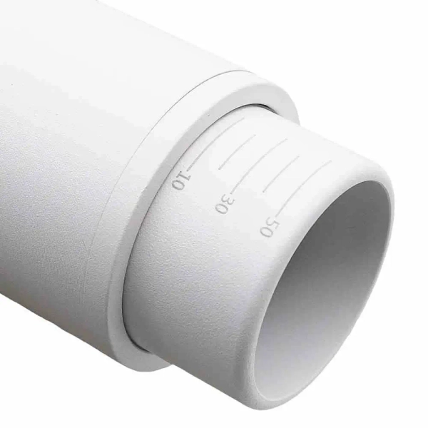 Lampa z regulacją sufitowa MICA ZOOM ML7372 do biura metalowy biały