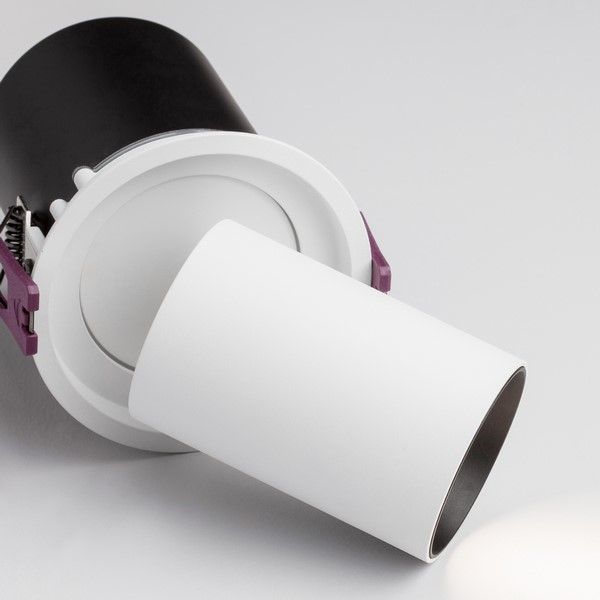 Lampa do wbudowania GARUPA biała LE61367 1xLED 12W 3000K tuba regulowana