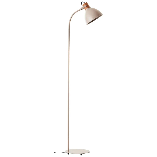 Stojąca lampa metalowa Erena 94556/20 do salonu szara