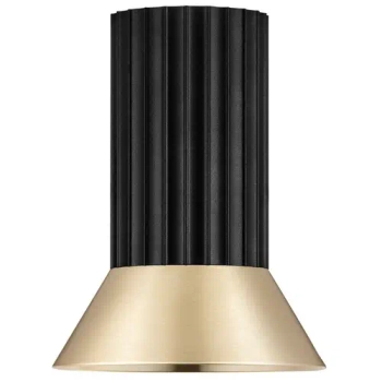 Sufitowa lampa do kuchni MARENZO LE45601 metalowa czarna złota