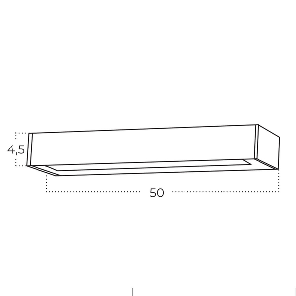 Ścienny kinkiet ogrodowy ROSVIK AZ5853 Azzardo LED 10W 4000K IP54 czarny