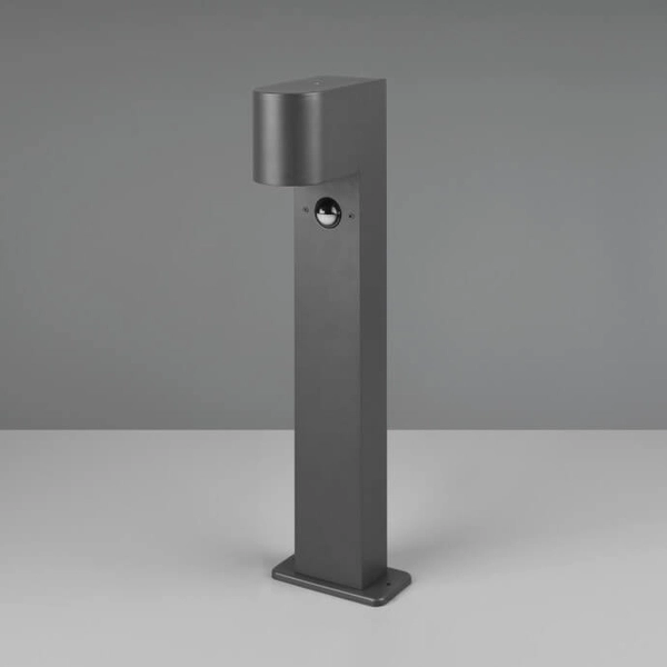 Ogrodowy słupek z czujnikiem ruchu ORVIE DL142514260 IP44 antracyt