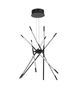 Designerska lampa wisząca Bell LE41350 LED 56W 3000K czarna