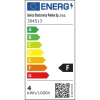 Klimatyczna żarówka podłużna Vintage Amber 304513 Polux ST64 LED 4W E27 edison 350lm 230V biała ciepła