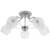 Chromowana lampa sufitowa 8979/5 8C vintage do salonu