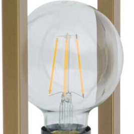 Nowoczesna LAMPA ścienna EDEN 32238 Sigma metalowy kinkiet frame czarny złoty