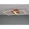 Lampa sufitowa ramki ASTRIL DL165-64492 LED 20W 3000K metalowa miedziana