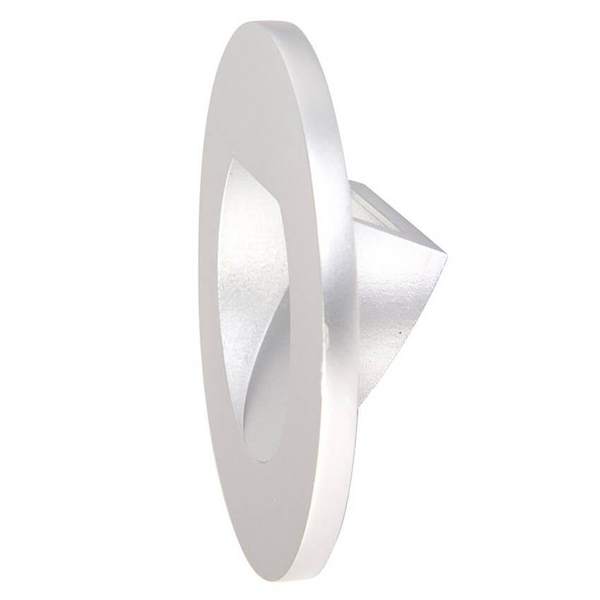Okrągła ramka do lampy Albus 103854 schodowa biała