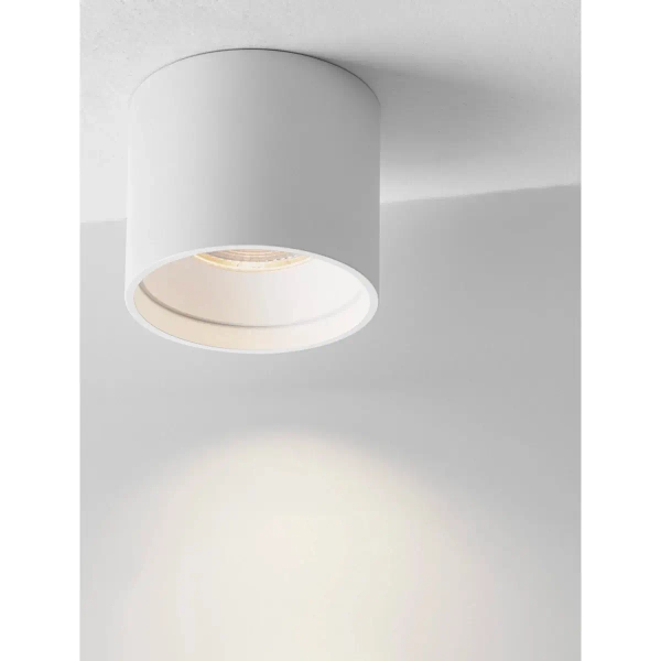 Metalowa lampa sufitowa CENVARO LE45516 LED 16W 3000K tuba biała