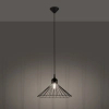 Lampa wisząca EDA SL.1186 czarna metalowa 1xE27 do salonu jadalni