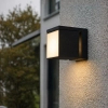 Kinkiet zewnętrzny CUBIC czarny AZ6687 1xLED 18W 3000K na elewację