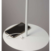 Stojąca LAMPA podłogowa LINEAR 107308 Markslojd salonowa OPRAWA z metlową półką biała