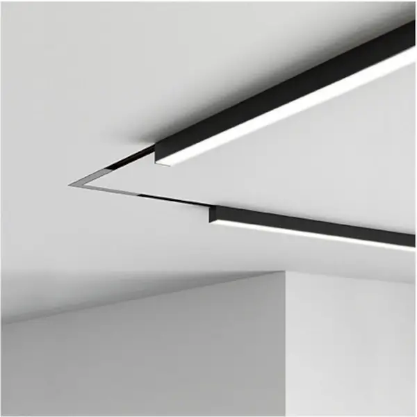 Magnetyczna lampa szynowa podłużna TRU mini czarna ON/OFF LED 8W 3000K listwa 16374-M930-D9-00-12