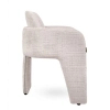 Beżowe krzesło LAUREN MM001501100355 tapicerowane tkanina 45cm