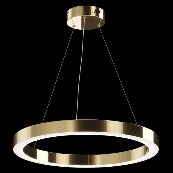 Lampa pierścieniowa wisząca Saturno MOD415PL-L45BS4K LED 45W 3500K złota
