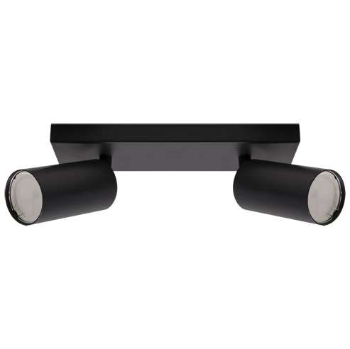 LAMPA sufitowa MANAM 03764 Ideus regulowana OPRAWA metalowe tuby reflektorki na listwie czarne