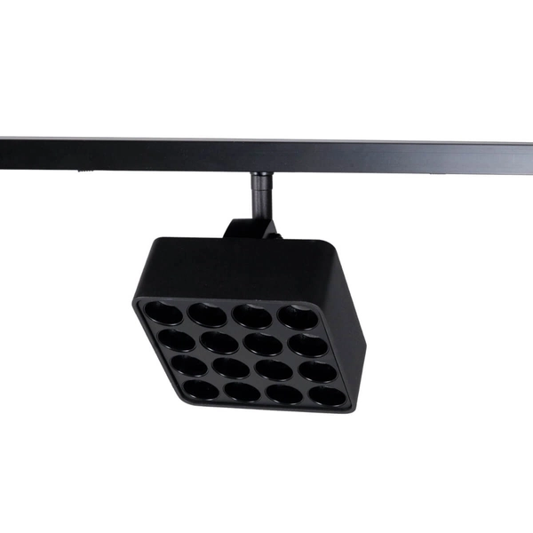 Regulowana lampa magnetyczna kwadratowa MAX N0013N LED 12W 3000K czarna