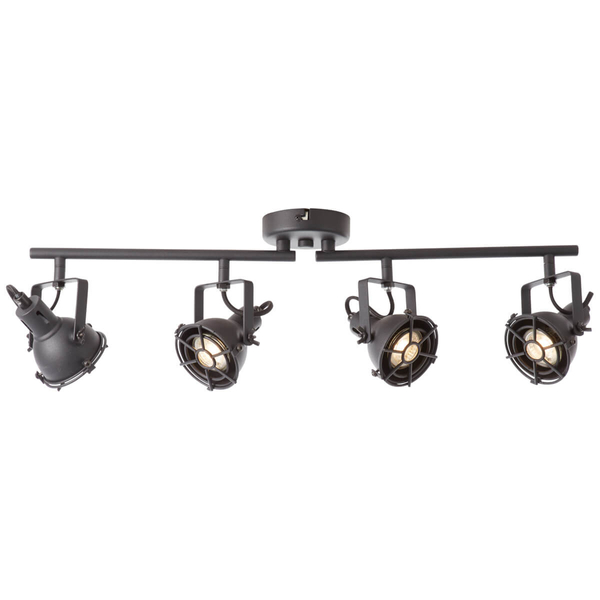 Regulowana lampa sufitowa Jesper G54332/86  loftowa czarna