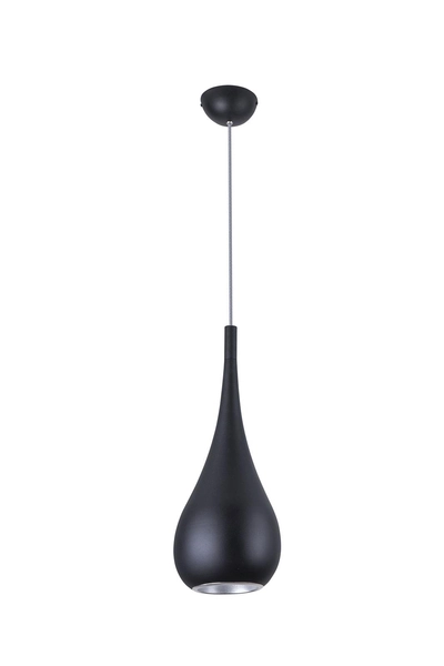LAMPA wisząca DROP P0233 Maxlight zwis OPRAWA metalowa kropla łezka czarna