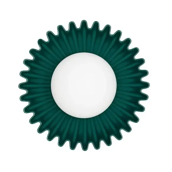 Ceramiczna lampa ścienna ALMENDA LE45269 talerz zielony